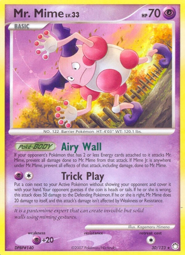 Image for Mr. Mime (30/123) - Pokemon
