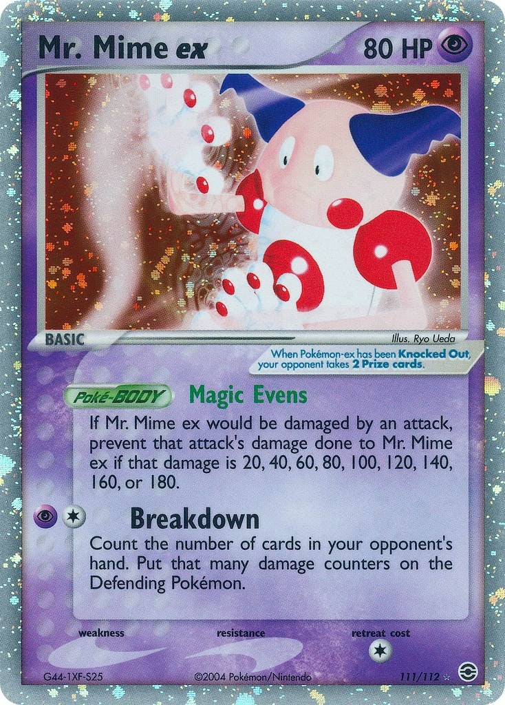 Image for Mr. Mime ex (111/112) - Pokemon