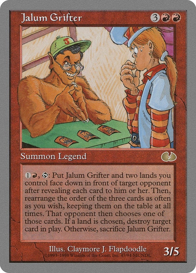 Image for Jalum Grifter (47) - Magic: The Gathering
