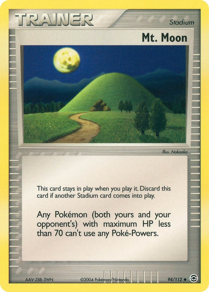Image for Mt. Moon (94/112) - Pokemon