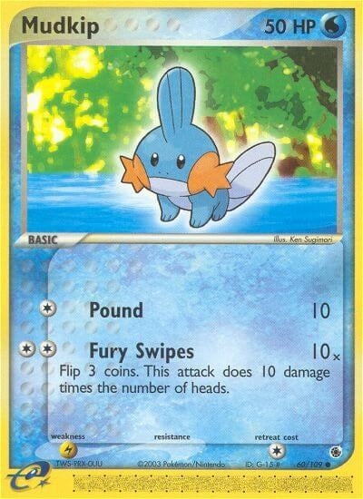 Image for Mudkip (60/109) - Pokemon