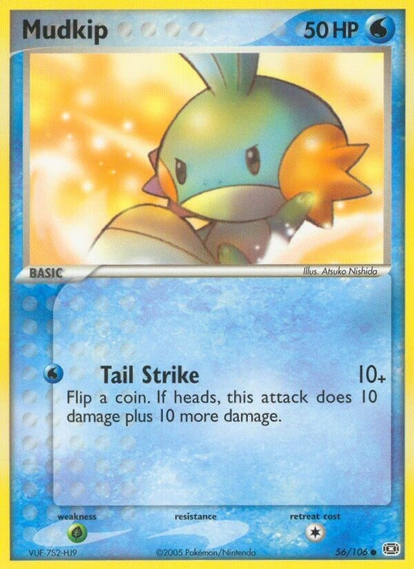 Image for Mudkip (56/106) - Pokemon