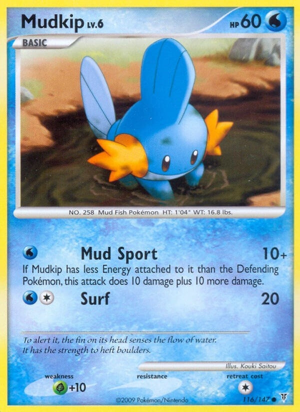 Image for Mudkip (116) - Pokemon