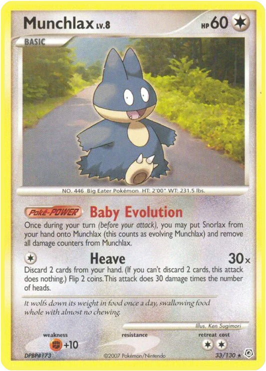 Image for Munchlax (33/130) - Pokemon