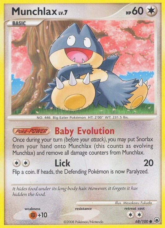 Image for Munchlax (68/100) - Pokemon