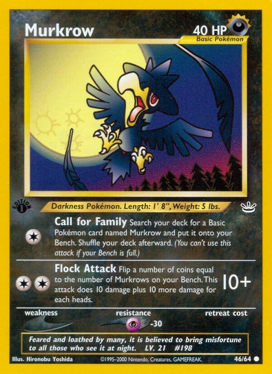 Image for Murkrow (46/64) - Pokemon