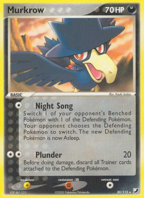 Image for Murkrow (30/115) - Pokemon