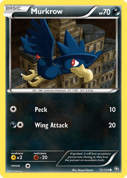 Image for Murkrow (72/124) - Pokemon