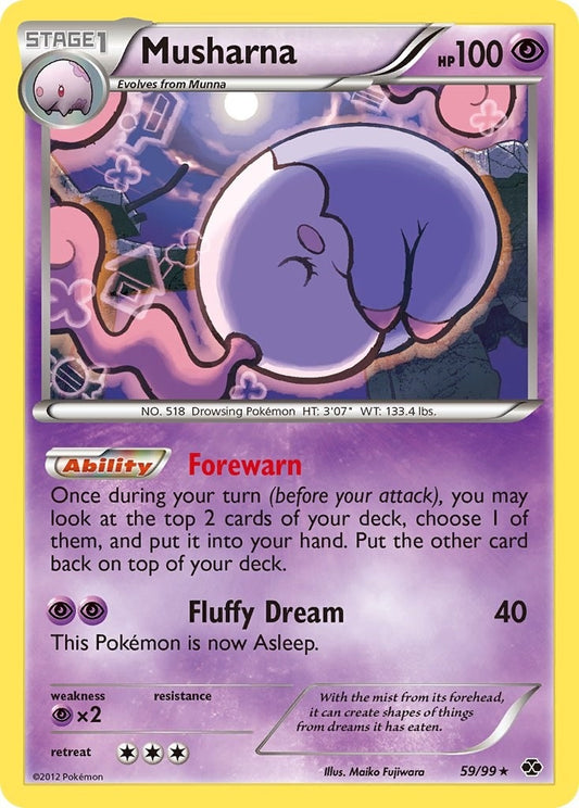 Image for Musharna (59/99) - Pokemon