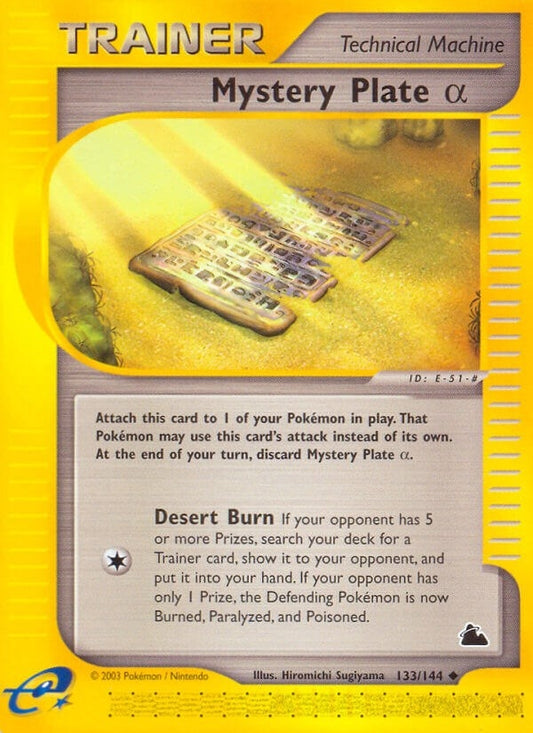 Image for Mystery Plate Alpha (133/144) - Pokemon