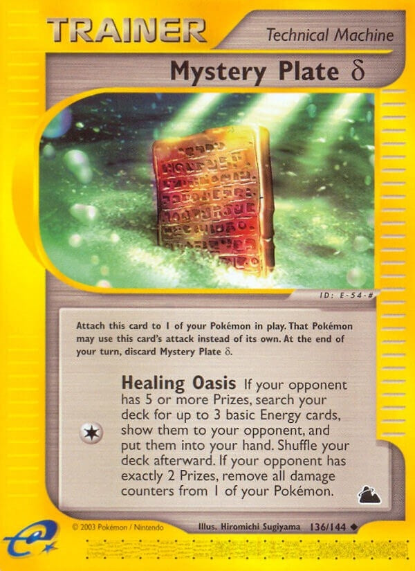 Image for Mystery Plate Delta (136/144) - Pokemon