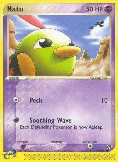 Image for Natu (69/100) - Pokemon