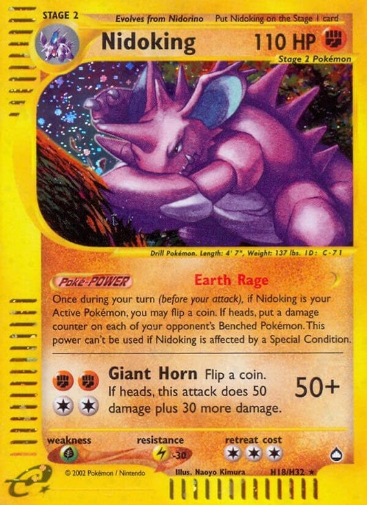 Image for Nidoking (H18) (H18/H32) - Pokemon