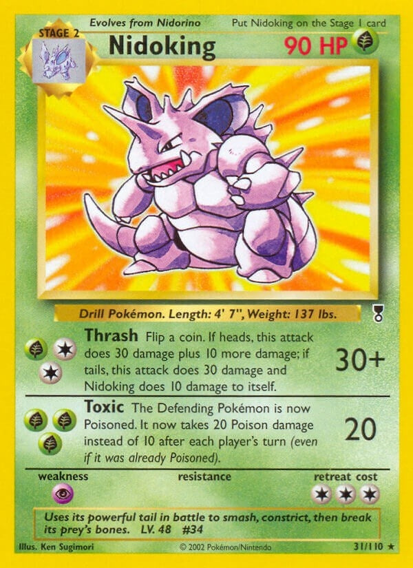Image for Nidoking (031/110) - Pokemon