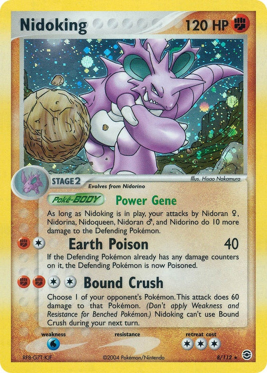 Image for Nidoking (8/112) - Pokemon