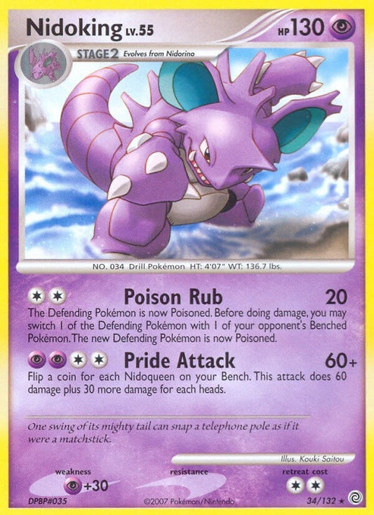 Image for Nidoking (34/132) - Pokemon