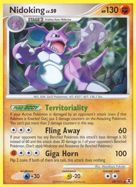 Image for Nidoking (29/111) - Pokemon