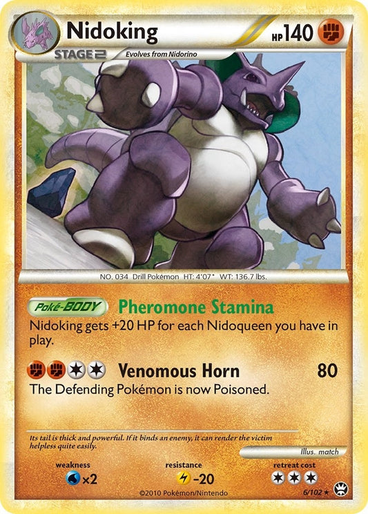 Image for Nidoking (6/102) - Pokemon