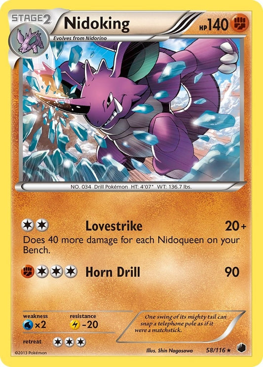 Image for Nidoking (58/116) - Pokemon