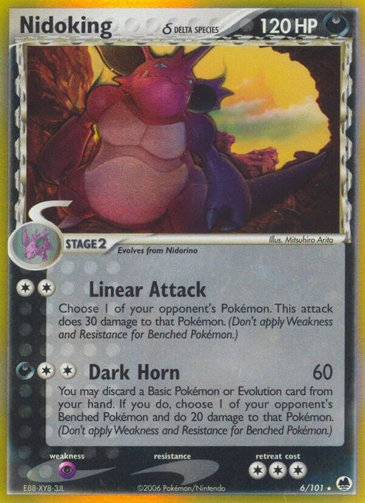 Image for Nidoking (Delta Species) (6/101) - Pokemon