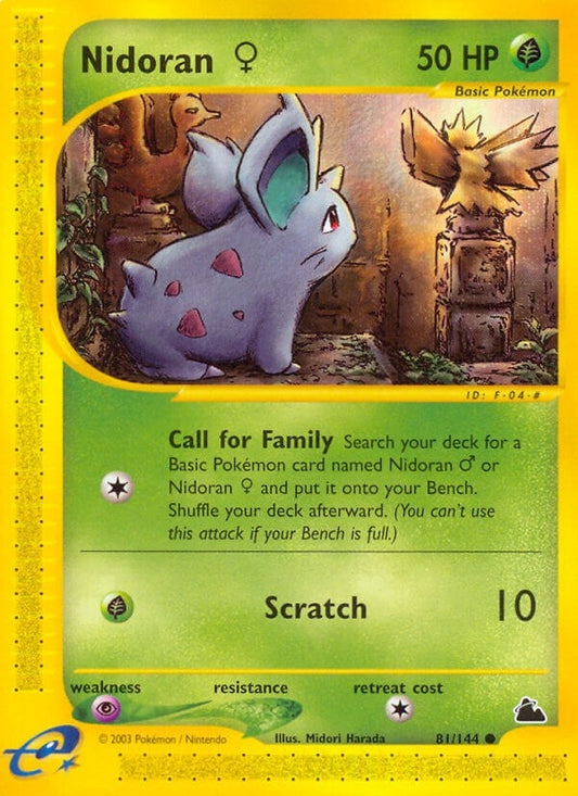 Image for Nidoran F (81) (081/144) - Pokemon