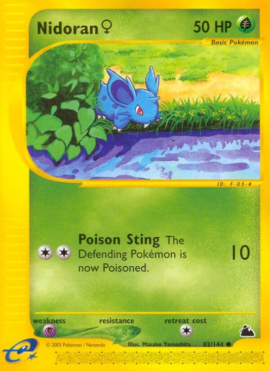 Image for Nidoran F (82) (082/144) - Pokemon