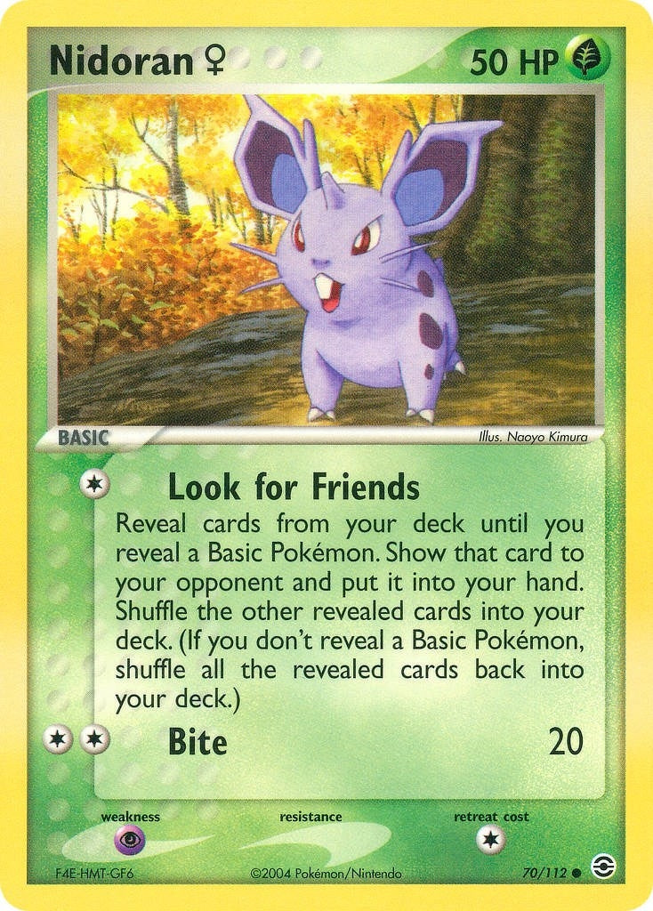 Image for Nidoran F (70/112) - Pokemon
