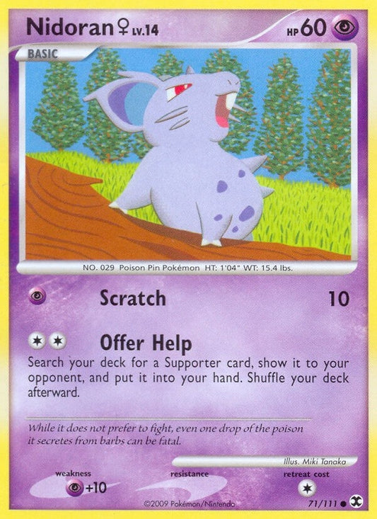 Image for Nidoran F (71/111) - Pokemon