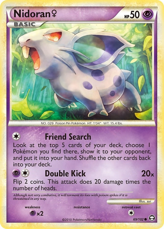 Image for Nidoran F (69/102) - Pokemon