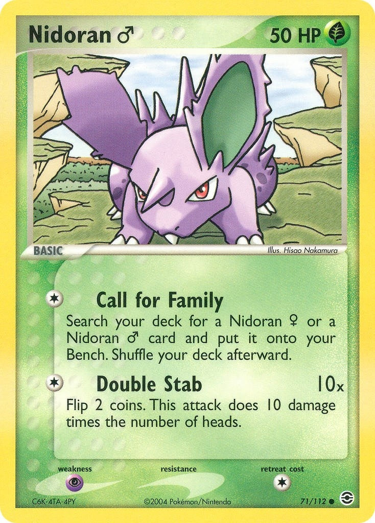 Image for Nidoran M (71/112) - Pokemon