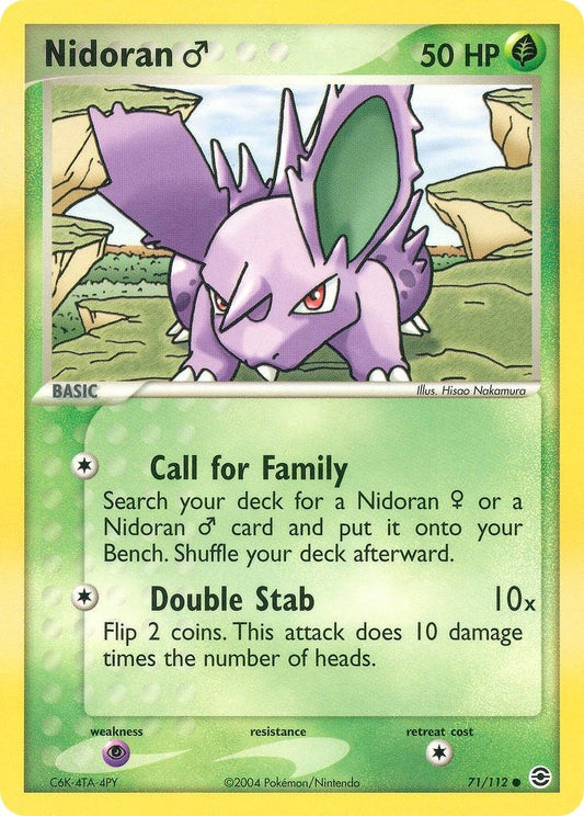 Image for Nidoran M (71/112) - Pokemon