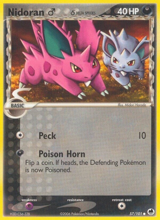 Image for Nidoran M (Delta Species) (57/101) - Pokemon