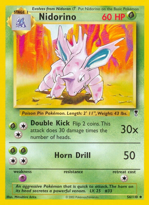 Image for Nidorino (056/110) - Pokemon