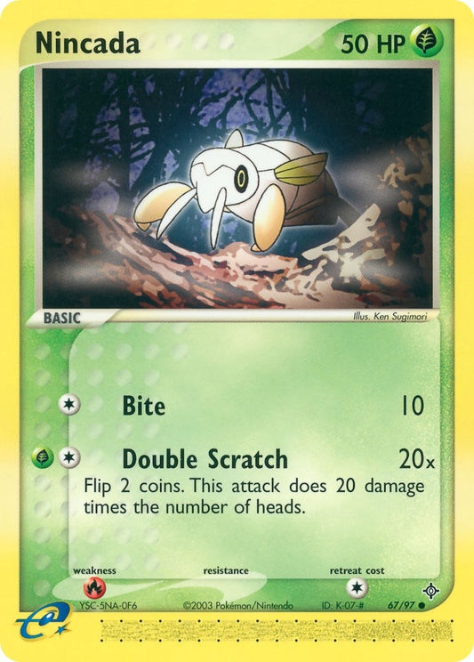 Image for Nincada (67/97) - Pokemon