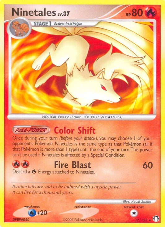 Image for Ninetales (32/123) - Pokemon
