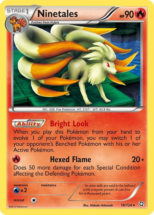 Image for Ninetales (19/124) - Pokemon