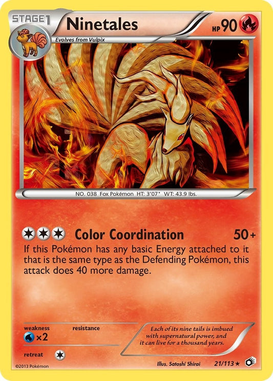 Image for Ninetales (21/113) - Pokemon