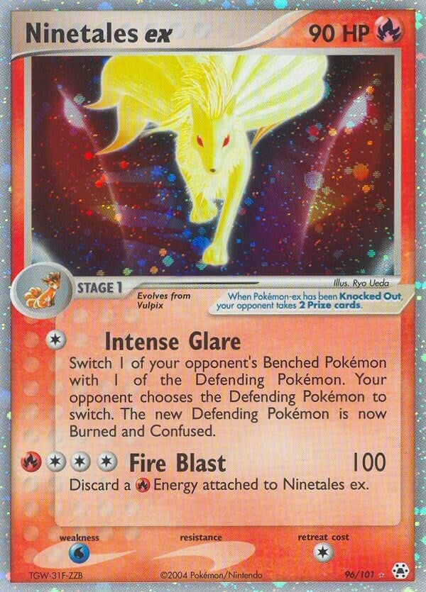 Image for Ninetales ex (96/101) - Pokemon