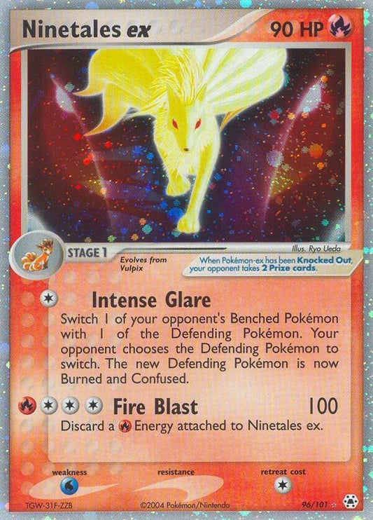 Image for Ninetales ex (96/101) - Pokemon