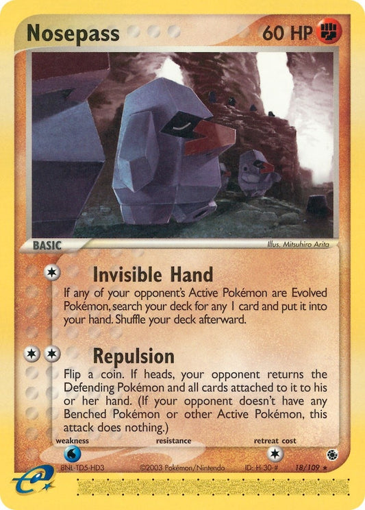 Image for Nosepass (18/109) - Pokemon