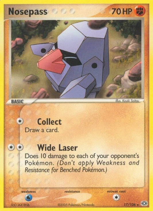 Image for Nosepass (17/106) - Pokemon