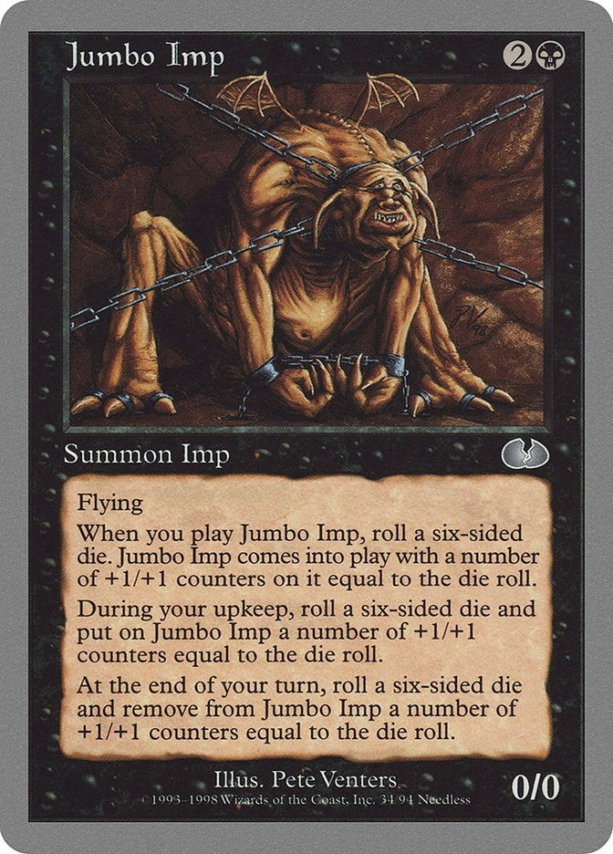 Image for Jumbo Imp (34) - Magic: The Gathering