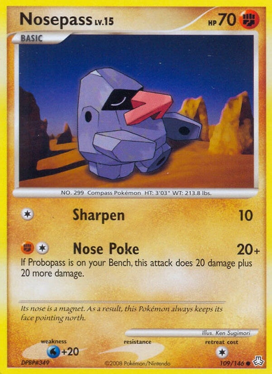 Image for Nosepass (109/146) - Pokemon
