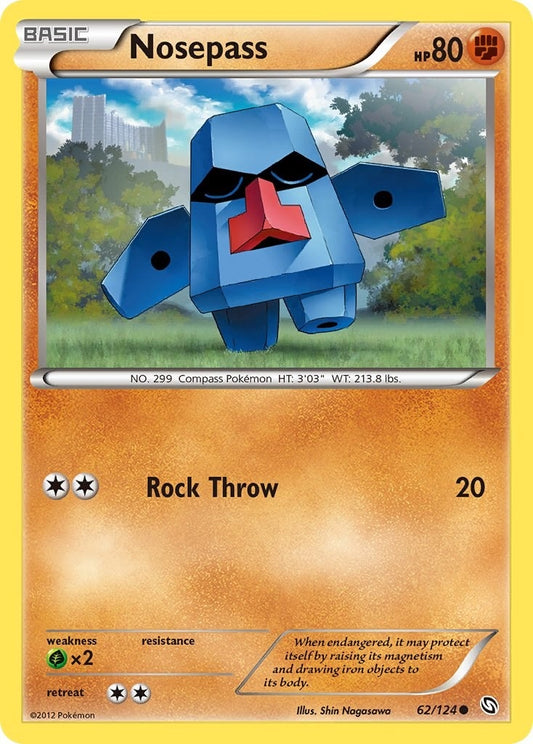 Image for Nosepass (62/124) - Pokemon