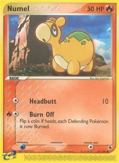 Image for Numel (61/109) - Pokemon