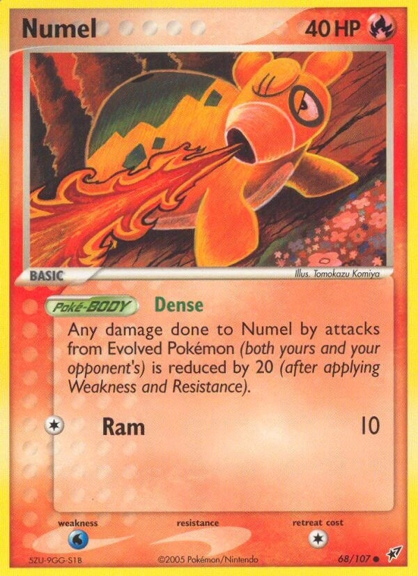 Image for Numel (68/107) - Pokemon