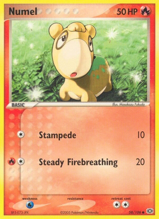 Image for Numel (58/106) - Pokemon