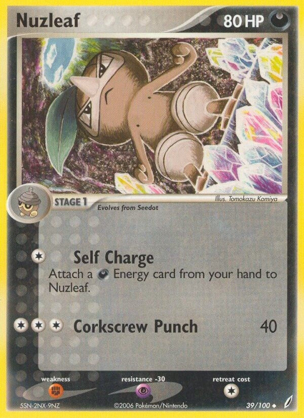 Image for Nuzleaf (39/100) - Pokemon