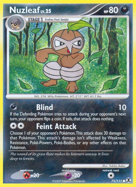 Image for Nuzleaf (75/111) - Pokemon