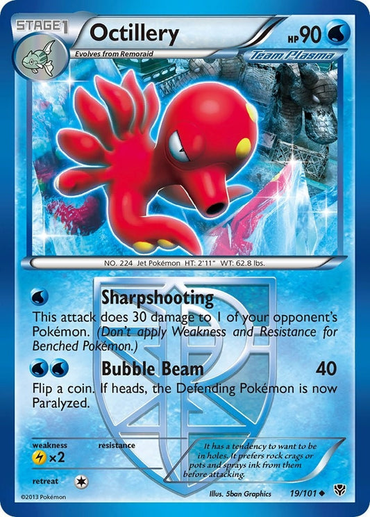 Image for Octillery (Team Plasma) (19/101) - Pokemon